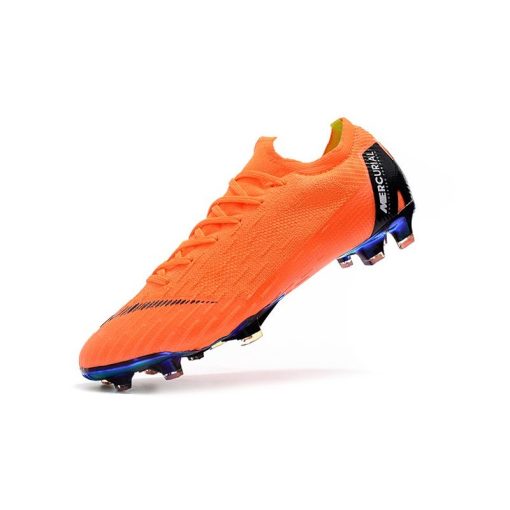 Nike Mercurial Vapor 12 Elite FG - Oranje Zwart_4.jpg